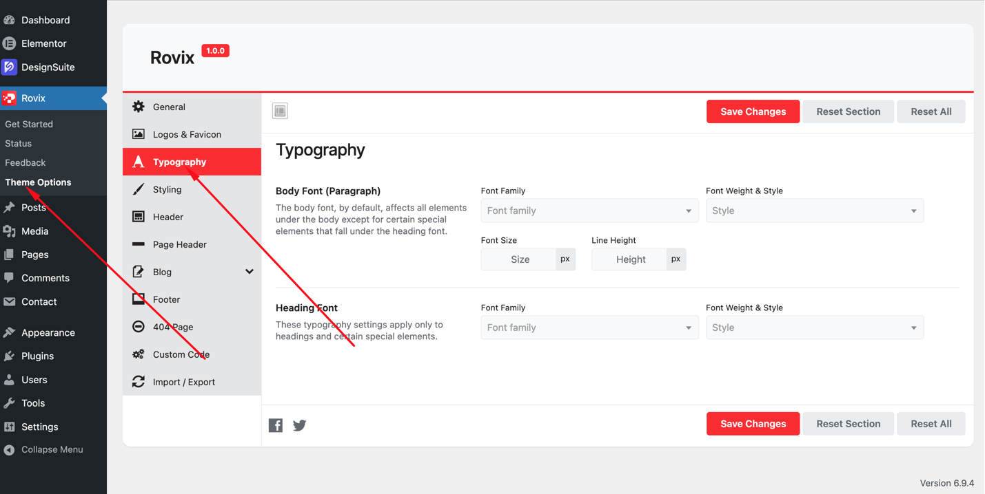 typography-setting